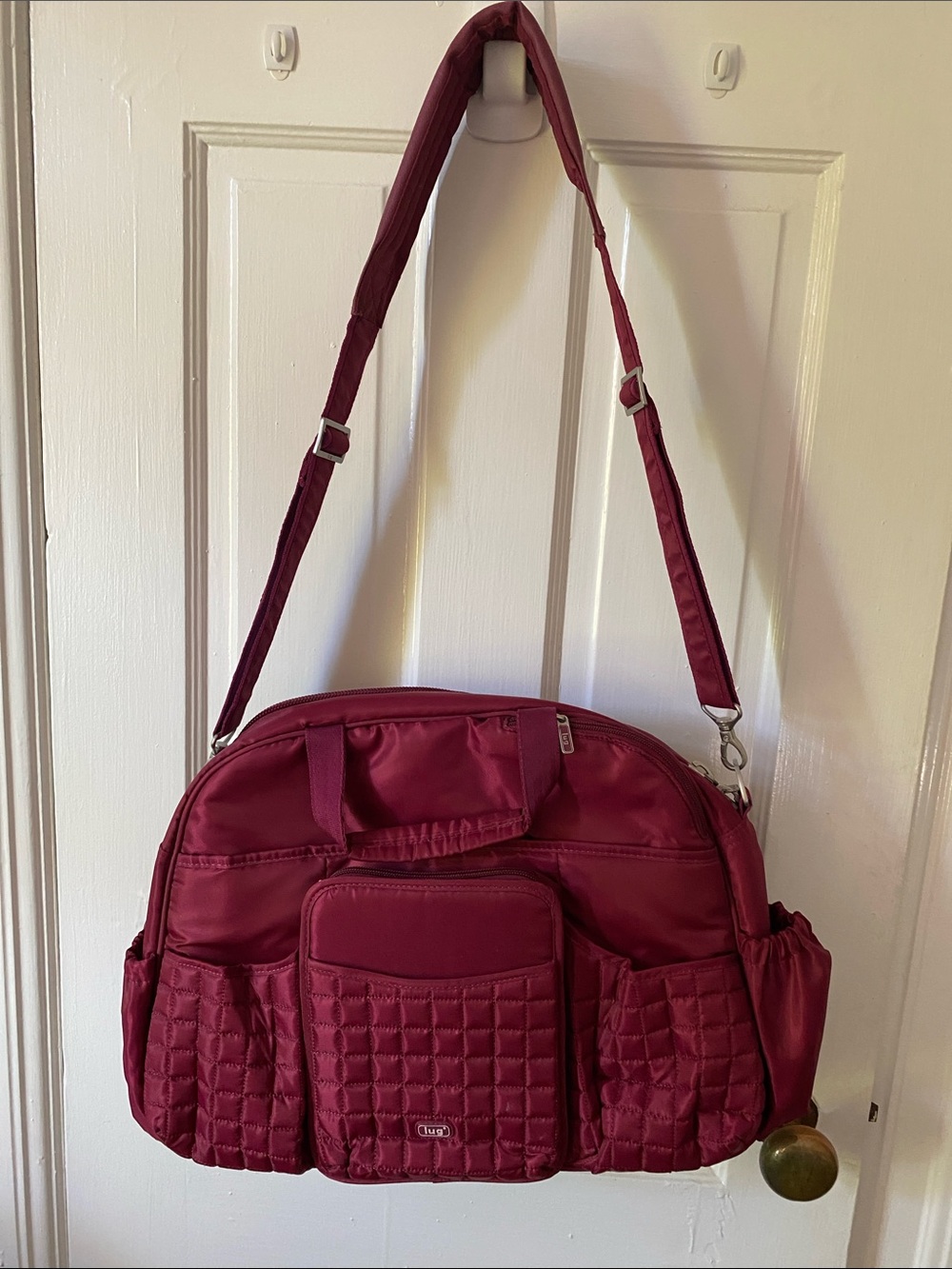 LUG Quilted Organizer Shoulder Bag